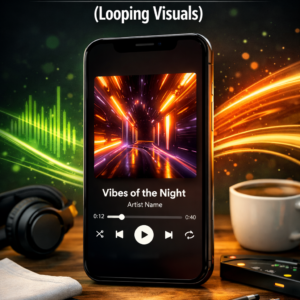 Spotify Canvas Design (Looping Visuals)