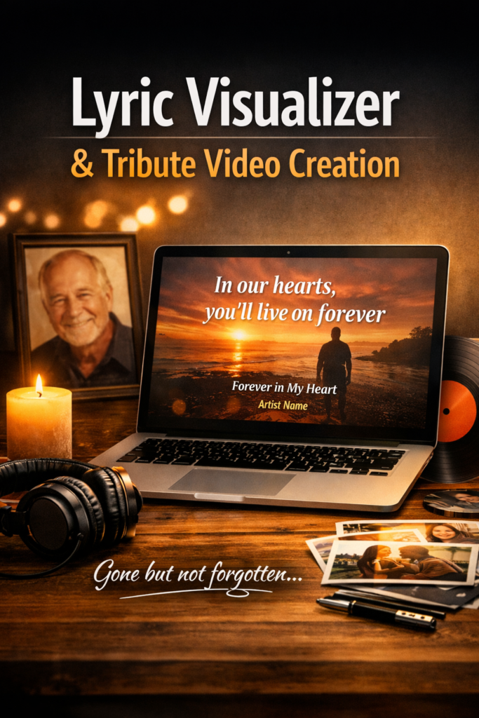 Lyric Visualizer & Tribute Video Creation