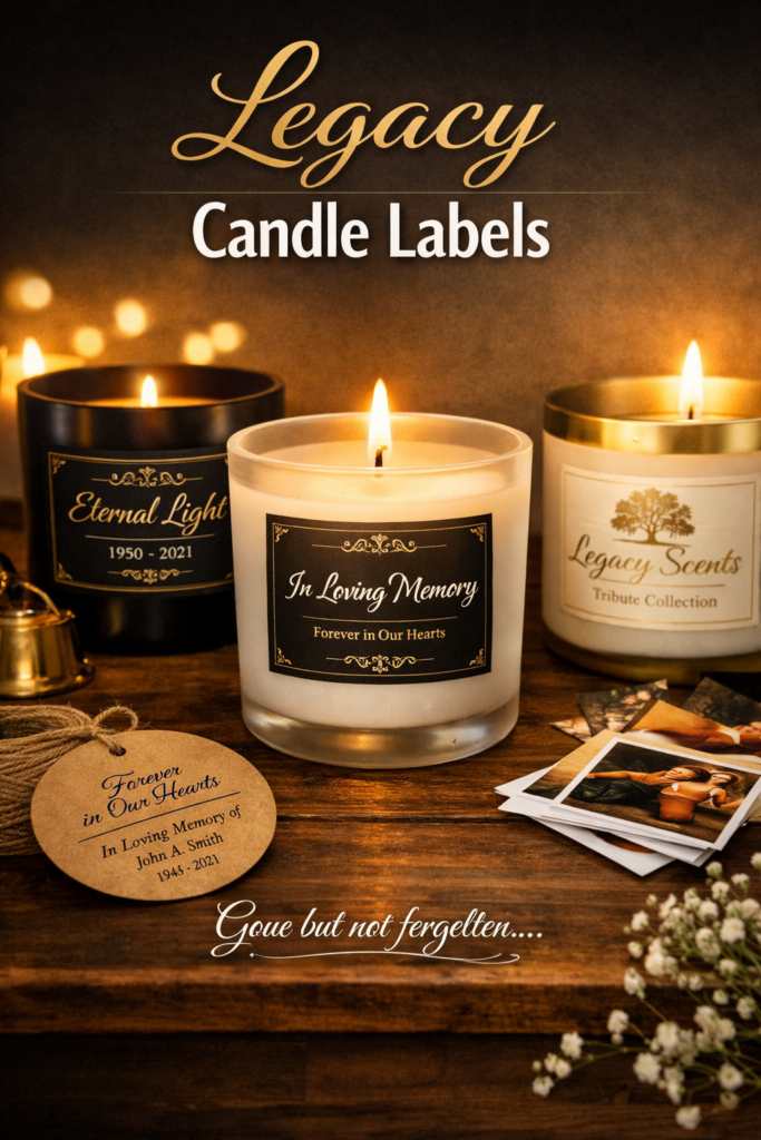 Legacy Candle Labels