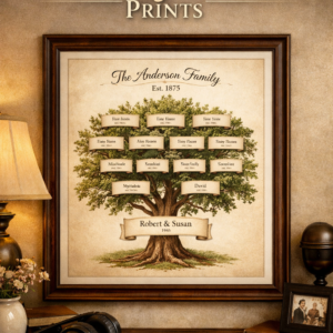 Family Tree Prints