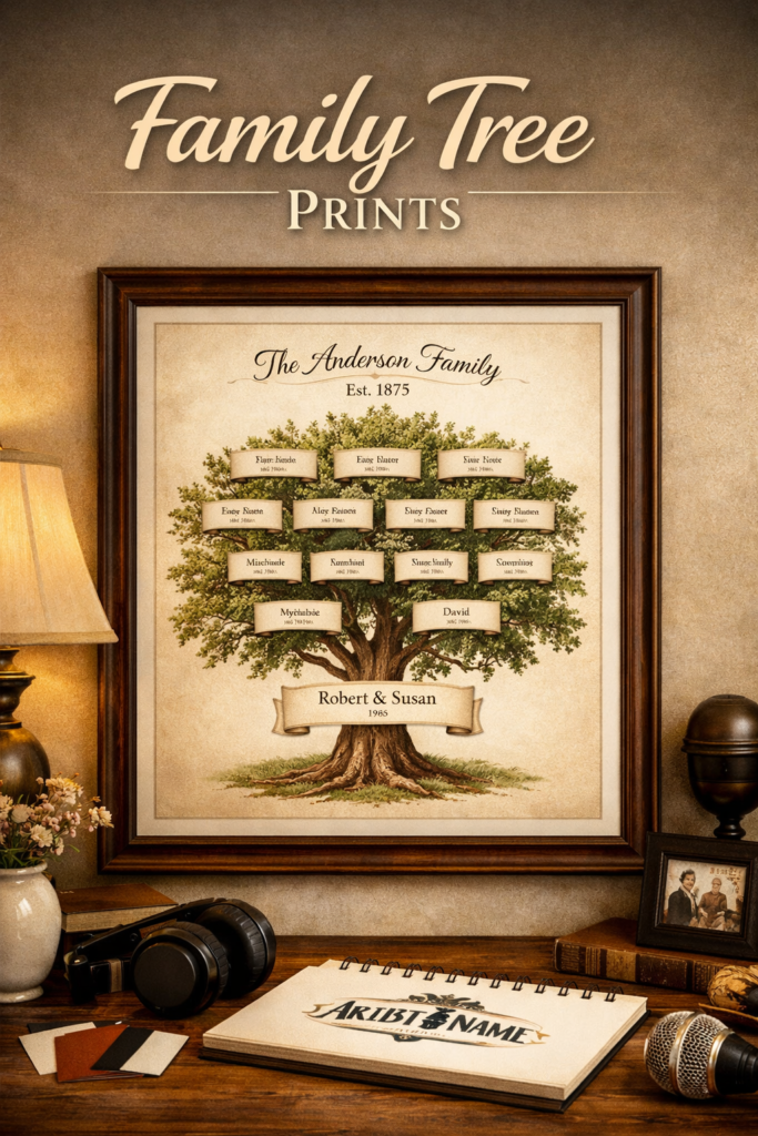 Family Tree Prints